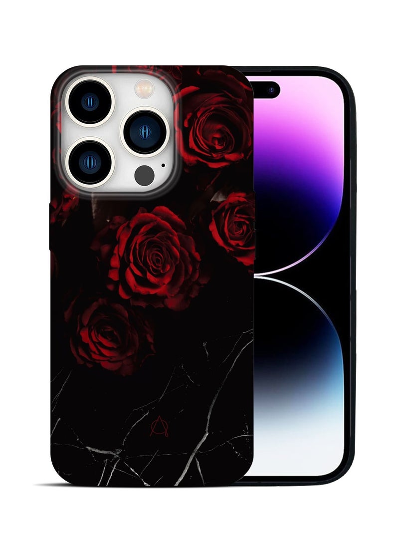 A-CASE - A-Case It's My Case Suslu Series Full Protection Case for iPhone 15 Pro Max, Slim Lightweight TPU Shockproof Cover, Precise Fit, Stylish Gift Packaging, Designed in Turkey – Flower - Image 1