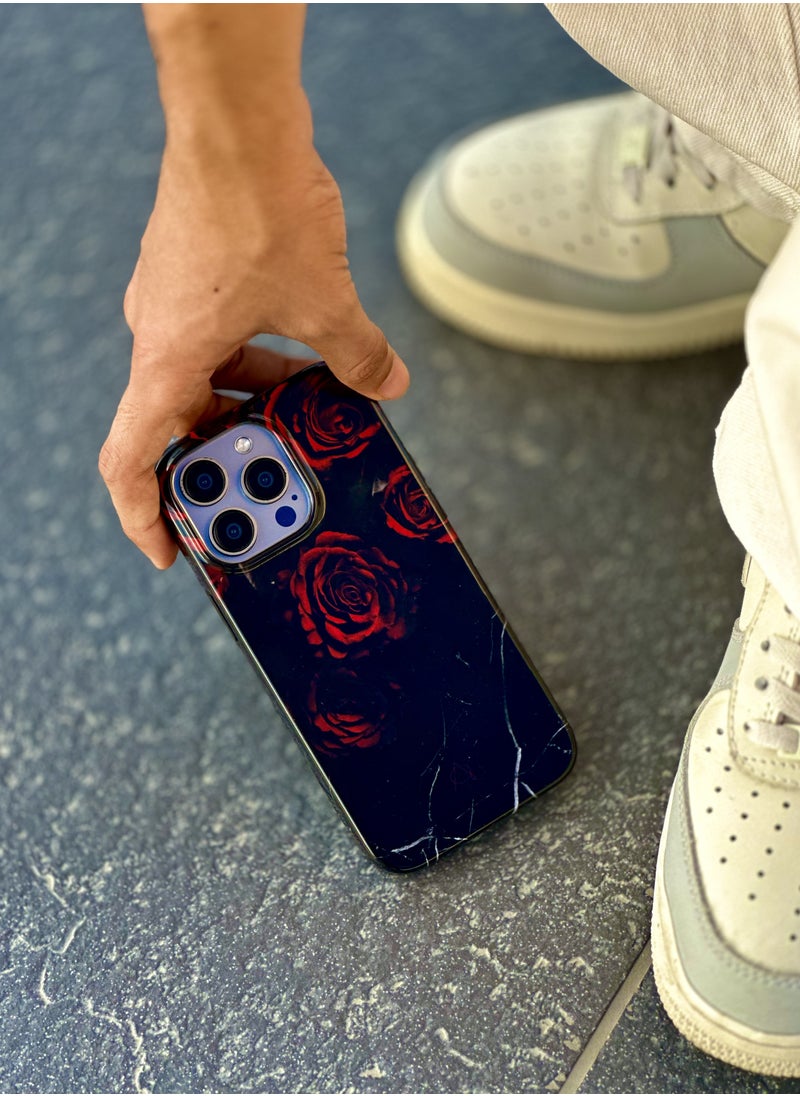 A-CASE - A-Case It's My Case Suslu Series Full Protection Case for iPhone 15 Pro Max, Slim Lightweight TPU Shockproof Cover, Precise Fit, Stylish Gift Packaging, Designed in Turkey – Flower - Image 1