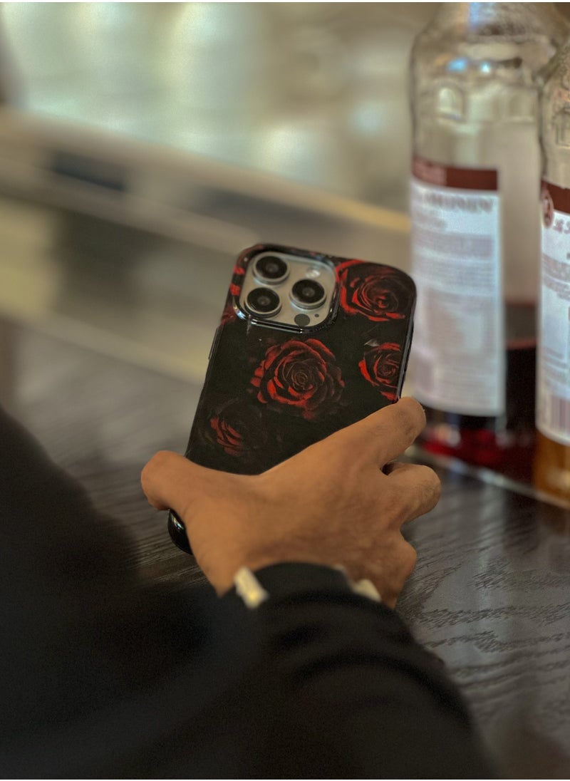 A-CASE - A-Case It's My Case Suslu Series Full Protection Case for iPhone 15 Pro Max, Slim Lightweight TPU Shockproof Cover, Precise Fit, Stylish Gift Packaging, Designed in Turkey – Flower - Image 1