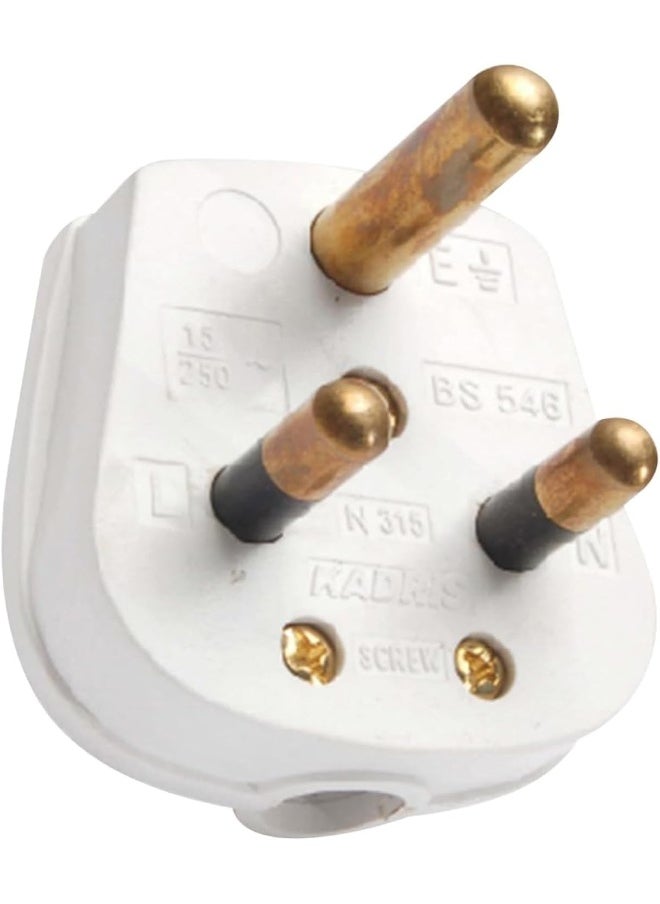 KADRIS - Electric Plug Top 15 Amp Round Pin - Image 1