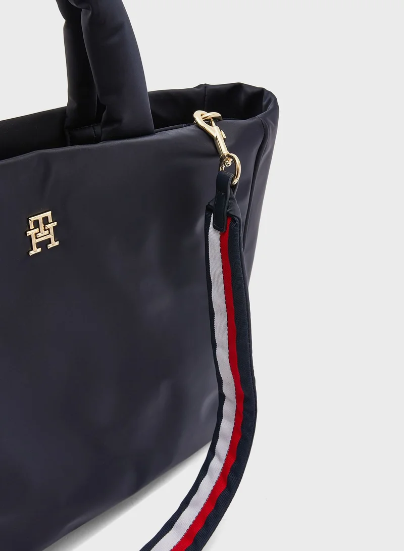 TOMMY HILFIGER Flow Top Handle Tote Bag