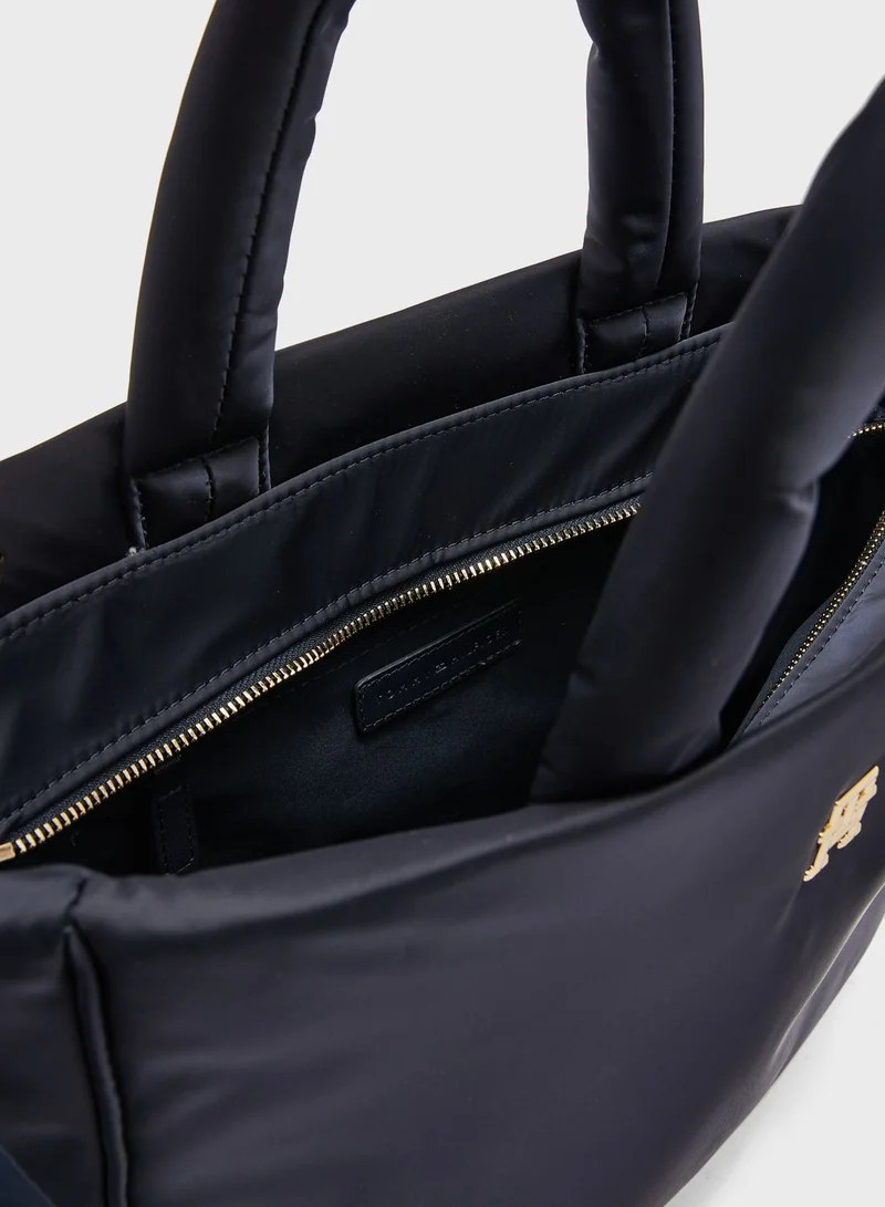 TOMMY HILFIGER Flow Top Handle Tote Bag