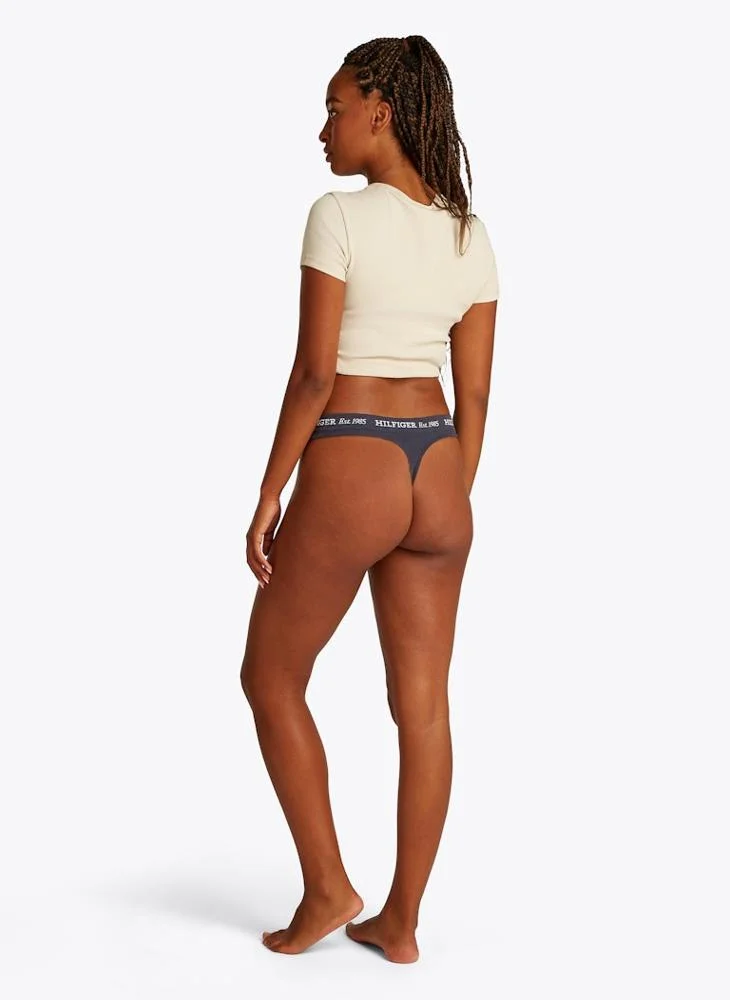 TOMMY HILFIGER High Leg Thong