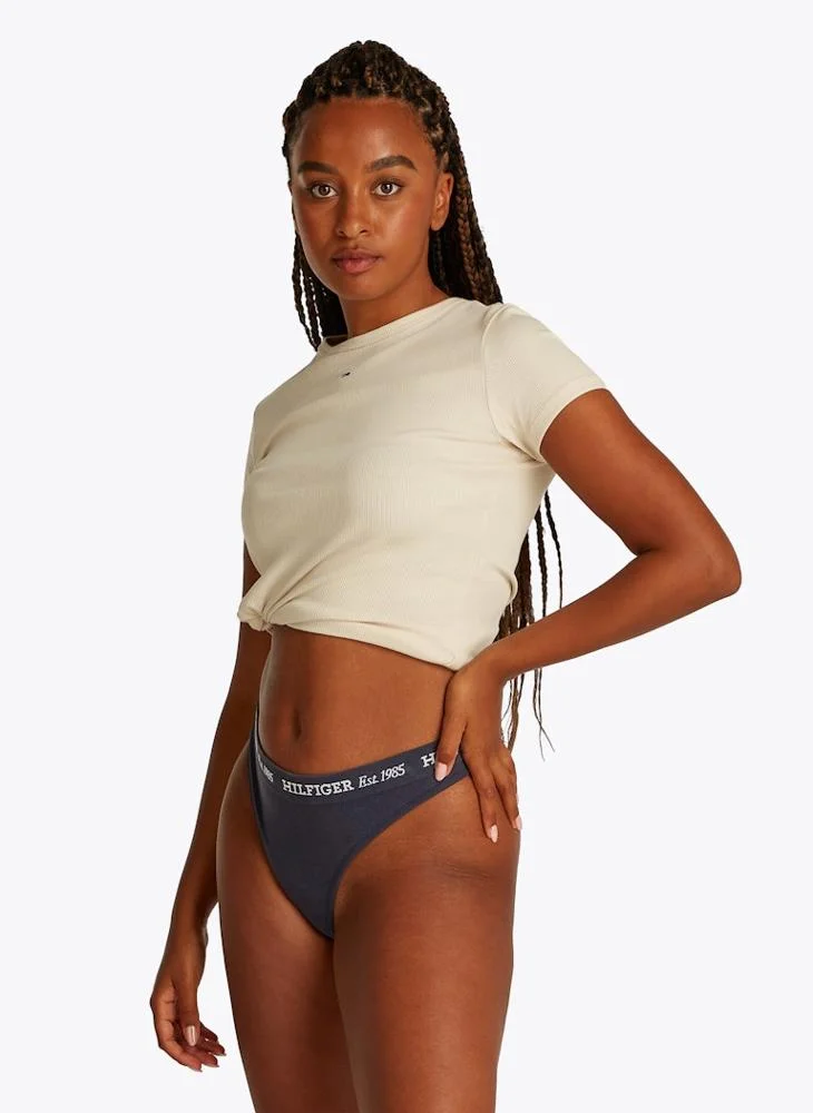 TOMMY HILFIGER High Leg Thong