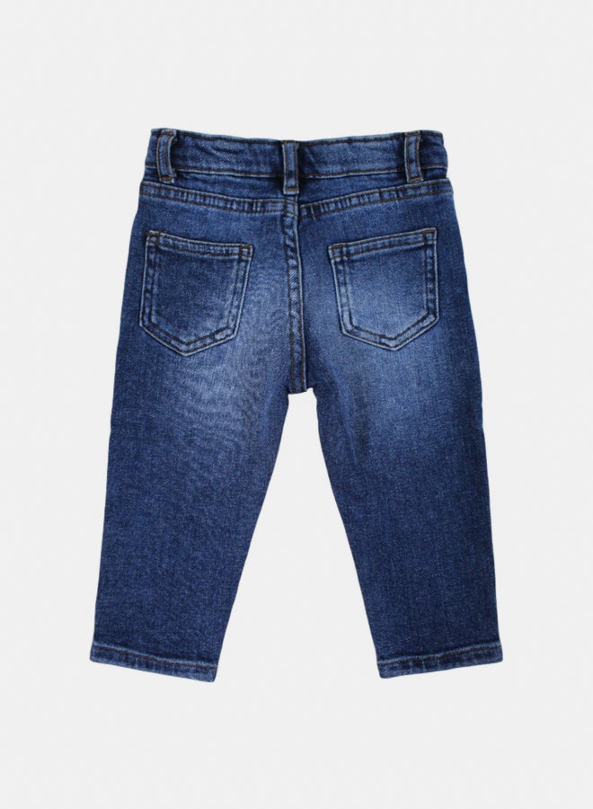Solang Baby Boys Dark Wash Jeans - Image 2