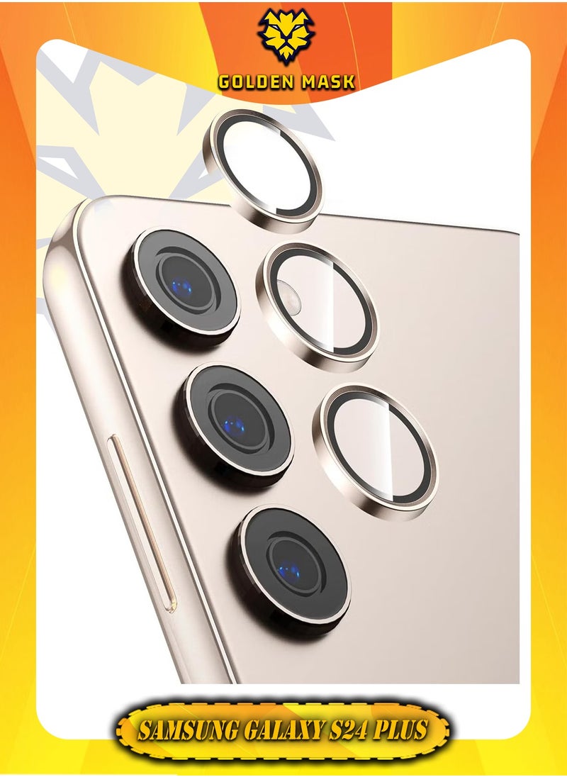 GOLDEN MASK - GOLDEN MASK For Samsung Galaxy S24 Plus Screen Camera Lens Glass (Gold) - Image 1
