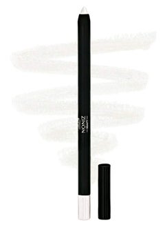 NONIZ BEAUTY NONIZ Solid Eyeliner Pencil - Long Lasting Waterproof Highly Pigmented Eye Liners - Matte Finish Eye Pencil - Unique Eye liner Creamy Texture (White 02)  - Image 1