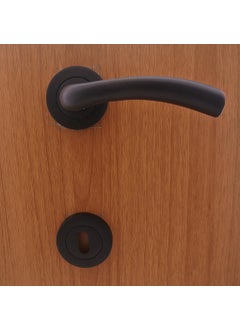 Azm Hırdavat Azm Hardware Marmara Matte Black Badge Door Handle Yale  - Image 1