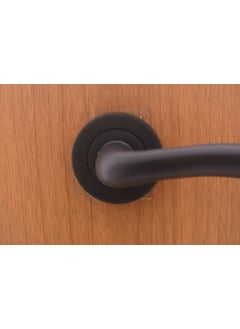 Azm Hırdavat Azm Hardware Marmara Matte Black Badge Door Handle Yale  - Image 2