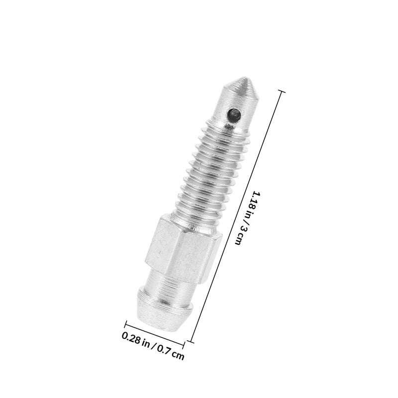 5pcs Fork Air Bleeder Valve M6x1 Bleed Screw Air Bleeder Screw For Motorcycle - Image 2