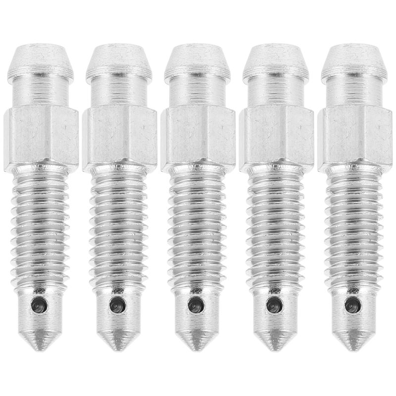 5pcs Fork Air Bleeder Valve M6x1 Bleed Screw Air Bleeder Screw For Motorcycle - Image 4