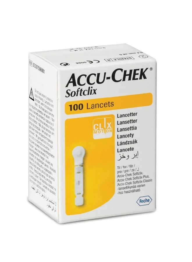 ACCU-CHEK SOFTCLIX LANCET 100'S
