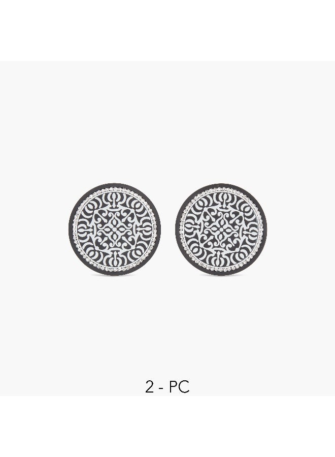 Findz Embellished Car Cup Holder Coaster - Set of 2 - Image 1