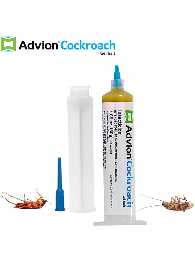 syngenta Syngenta Advion Cockroach Gel Bait Indoor & Outdoor Use 30g 2PCS  - Image 1