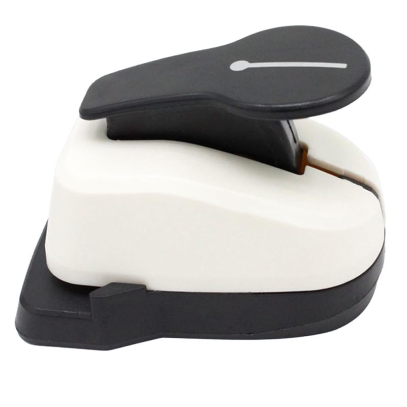 Corner Collar Card Punch 2-Hole Jewelry Display Card Puncher 8.1 x 6.3 x 5.8 cm - Double Hole Punch for Earring Card Necklace Card for Jewelry Organization - Image 1