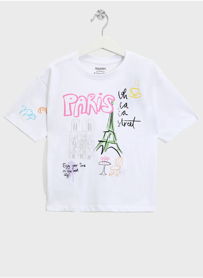 Ripples Girls T-shirt