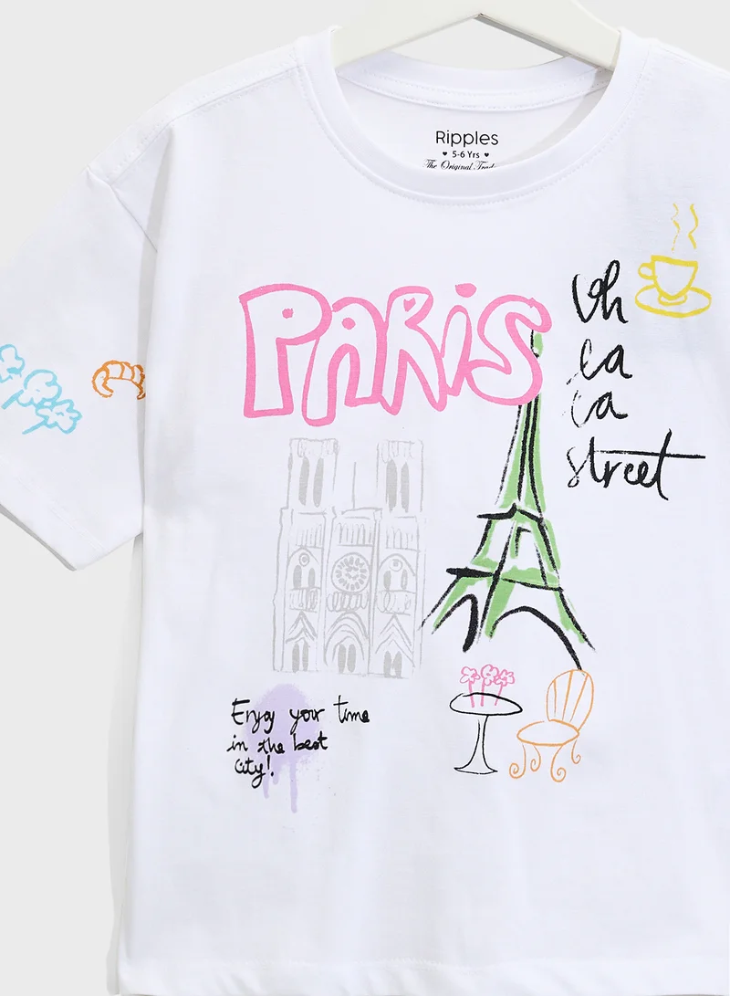 Ripples Girls T-shirt