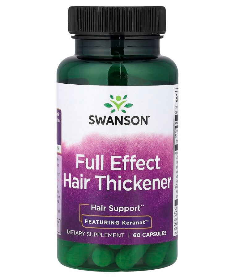 SWANSON Full Effect Hair Thickener 60 Capsules