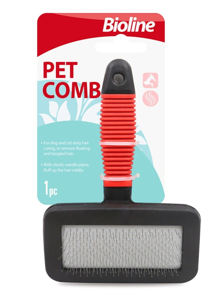 بايولاين مشط بيولاين للحيوانات الأليفة [المقاس - متوسط]