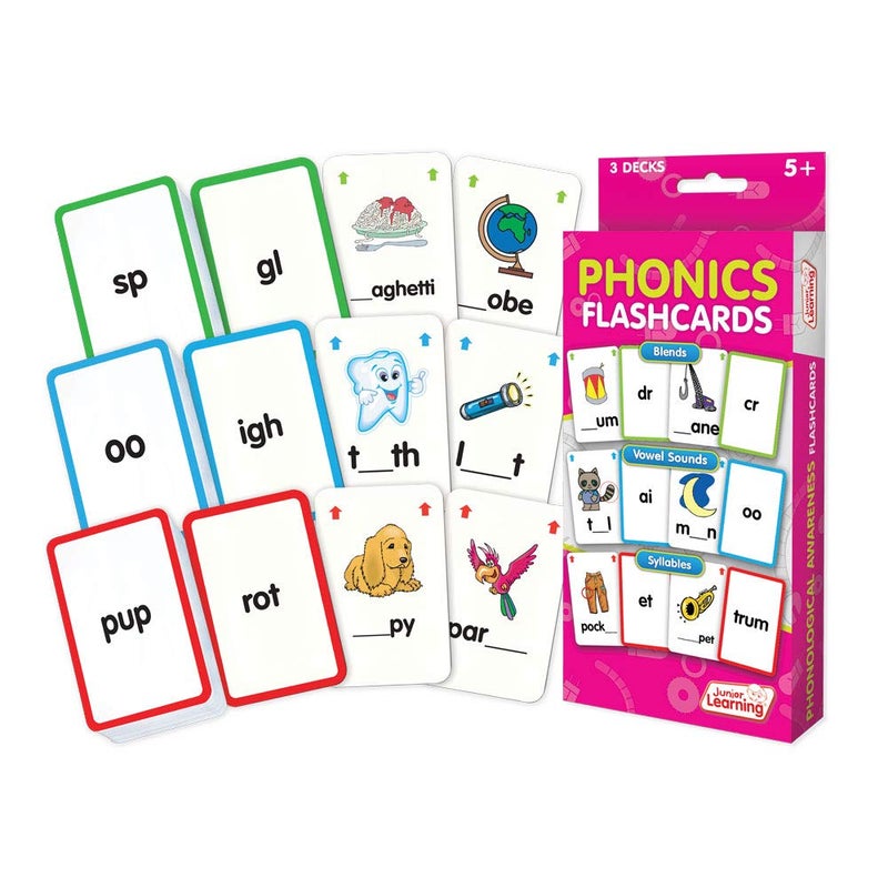 Junior Learning Phonological Awareness Flash Cards - Image 1