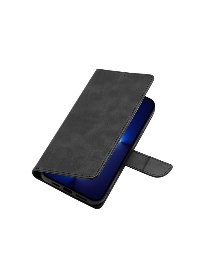 Zaboon Case For Huawei P60 / P60 Pro Calf Texture Buckle Flip Leather Phone Case - Image 5