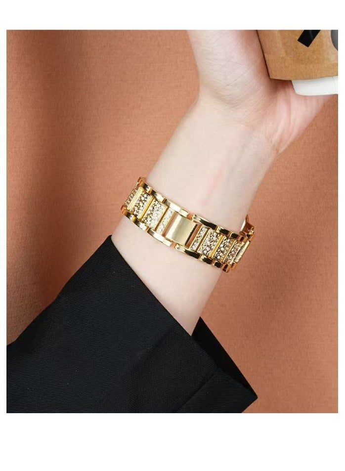 Beauenty Watch Band Compatible for Apple Watch Series Band 42mm 44mm 45mm 46mm 49mm women, Genuine Leather Double Tour Designed Slim Replacement Strap for iWatch Series10 9 8 7 6 SE - Image 4