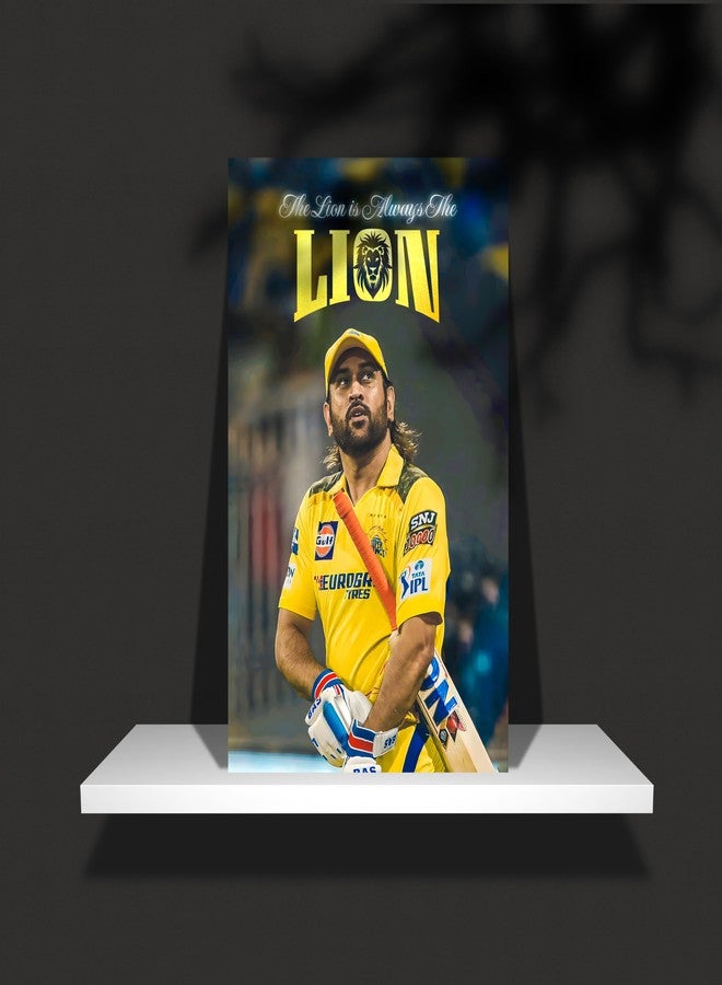 Roostaflag MSD Poster | Dhoni Posters for Wall | Msd Sticker | Dhoni 7 Poster | Dhoni A3 Poster | Thala Dhoni Poster | Dhoni Wall Stickers | MS Dhoni Posters for Living Room, Home Office - Image 4