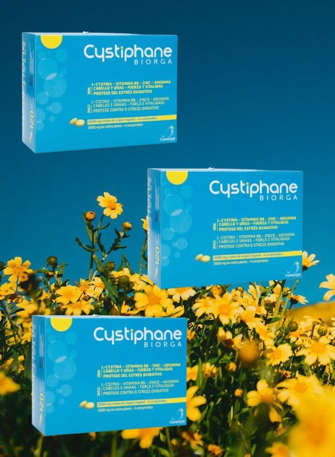 Cystiphane 3 Pieces Cystiphane 120 Tablets - Image 1