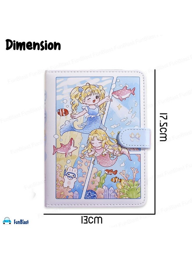 FunBlast FunBlast Kawaii 3D PU Leather Diary, Notebook Color Pages Diary with Magnetic Strap Lock, Journal Diary for Girls, Diary Set Notebooks for Girls, Size A5 (112 Pages) (Print May Vary) (Random)  - Image 3