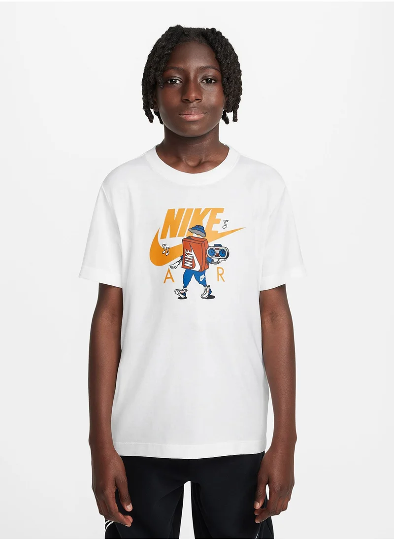 نايكي Youth Nsw Boxy 2 T-Shirt