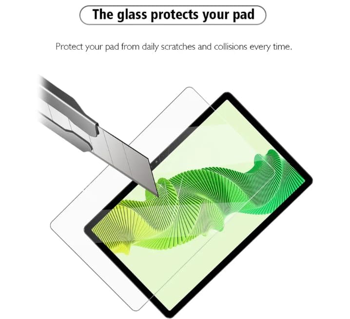 PROTECTERR Unbreakable Screen Protector Guard for Realme Pad 2 11.5" inch - Anti-Scratch, Smudge Proof, HD Clear, Bubble Free - Premium Protection With Easy Installation Kit (Not a Tempered Glass) - Image 3