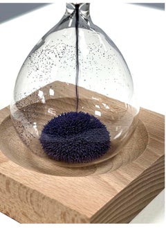 Hourglass, Magnetic Hour Glass Sand Timer with Wooden Base Home Decor Desktop Accessories (Purple) - pzsku/ZA34B1DC574907EFAFC52Z/45/_/1725971728/e3063aef-bf04-4daf-a300-b7c340df8cc1