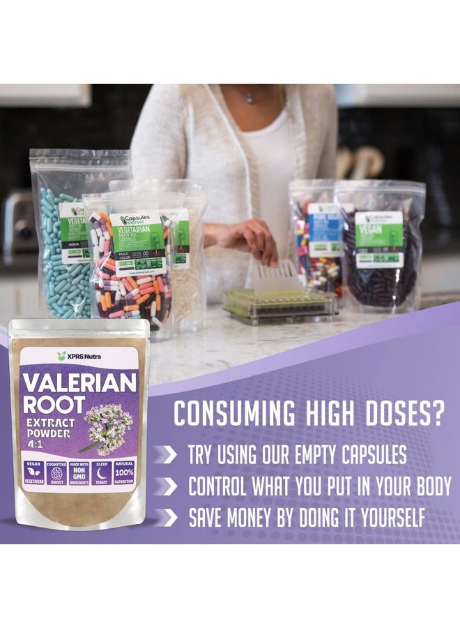 XPRS Nutra Valerian Root Extract Powder 4:1 - Premium Valerian Root Powder for Cognition - Vegan Friendly Herbal Sleep Support (16 Ounce) - Image 5