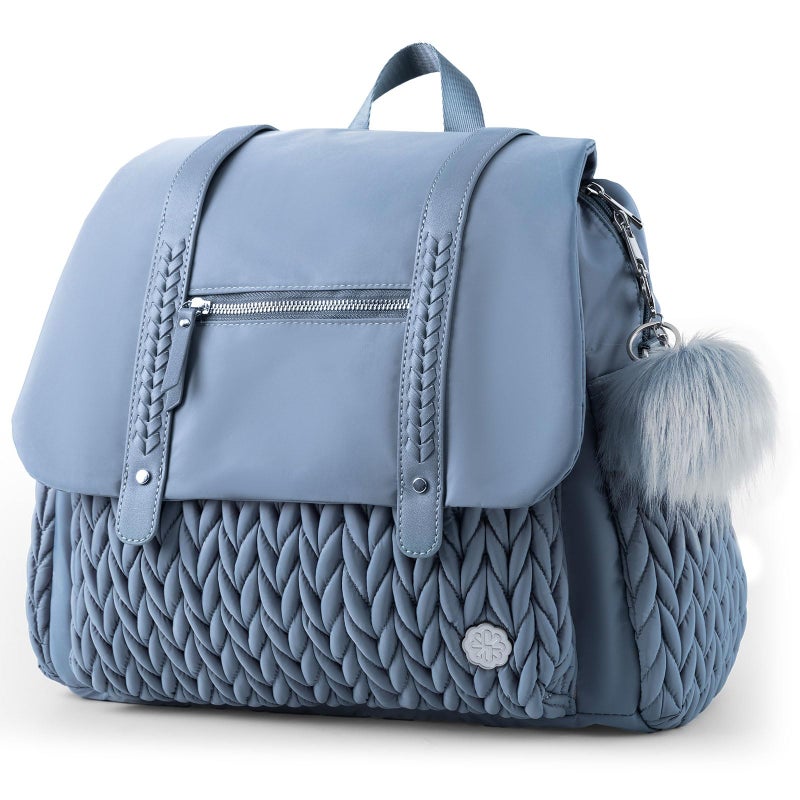 SEWBOO Diaper Bag BackPack Large Capacity Travel Mommy Bag Waterproof and Stylish with Changing Pad Baby Bag for Women and Girls - Image 1