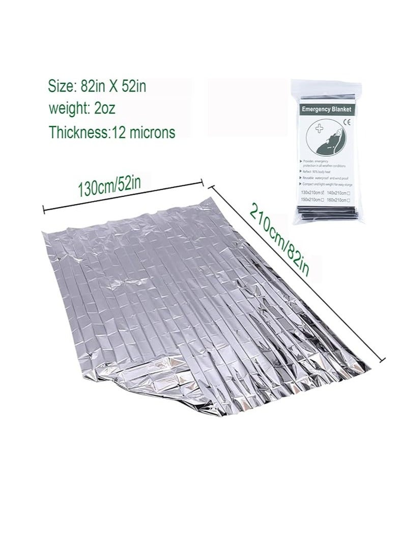 Cool Baby Style Emergency Mylar Thermal Blankets Designed for Outdoors Survival Reflective First Aid Foil Blanket - Image 2