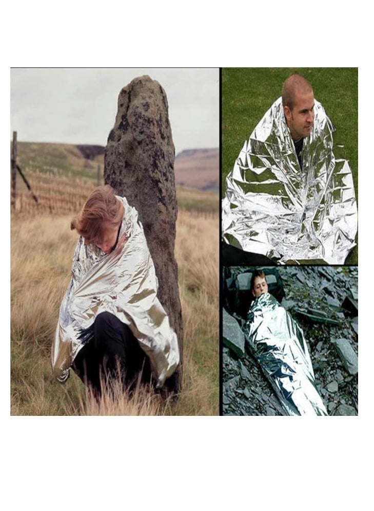 Cool Baby Style Emergency Mylar Thermal Blankets Designed for Outdoors Survival Reflective First Aid Foil Blanket - Image 3