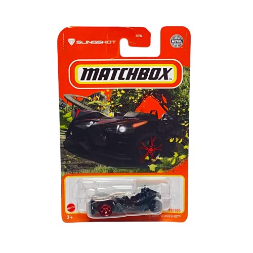Matchbox Polaris Slingshot 1:64 Scale Die-Cast Car, Black, Ages 3+ - Image 4
