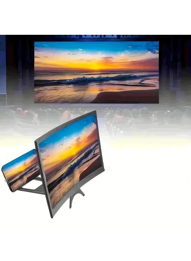 12 Inch Phone Screen Magnifier Foldable Stand Enhanced Viewing For Movies Games 1pc - Image 5