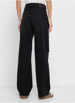 ONLY Mid Rise Ripped Detail Jeans  - Image 2