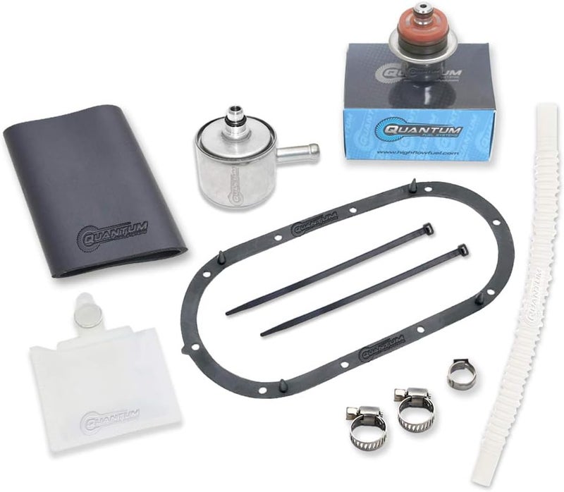 HFP "QFS Fuel Pump Repair Kit Replacement for Harley Davidson Street Glide FLHX FLHXI Electra Glide FLHTCFLHTI Road Glide FLTR FLTRI Screamin Eagle Ultra Classic, 2006-2007, oem 75126-06A, 62897-01" - Image 1