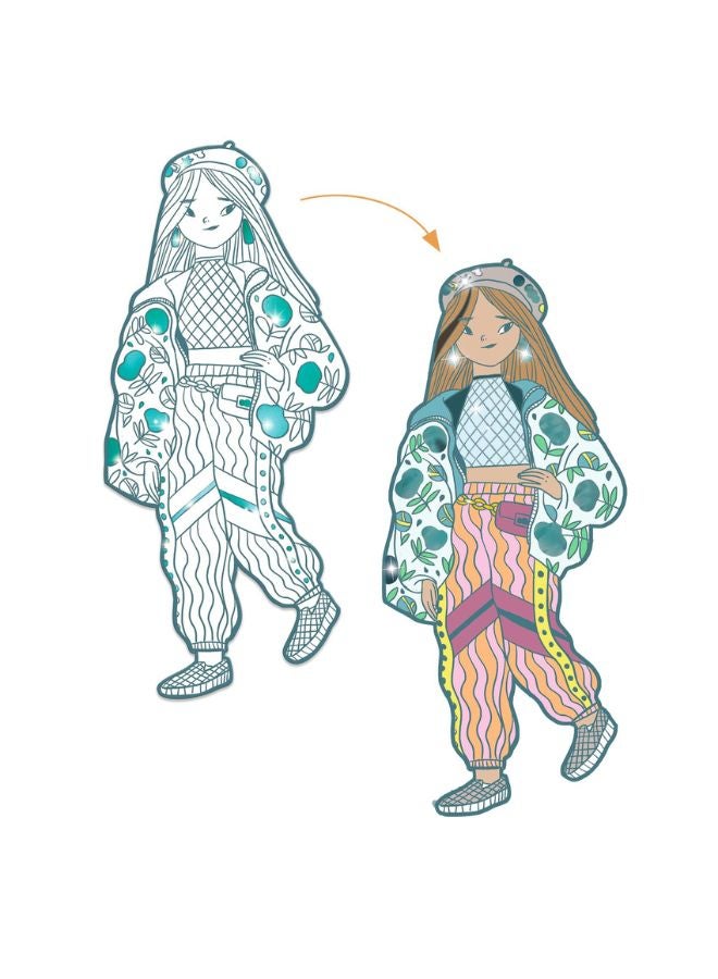 DJECO Angele And Friends Les Demoiselles Colouring - Image 4