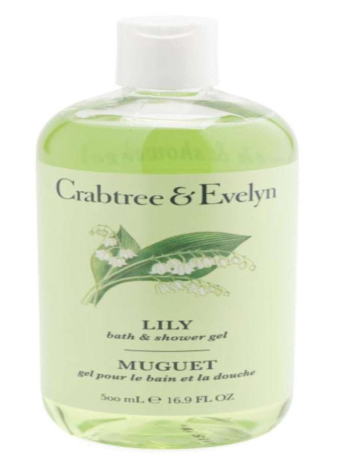 Crabtree & Evelyn LILY Bath & Shower Gel 16.9 oz - Image 1