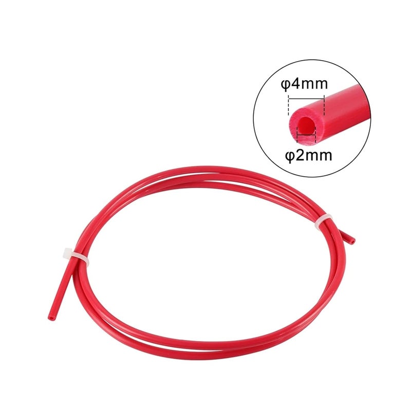 Black PTFE Tubing 2 Meters OD4 0mm ID2 0mm For 3D Printer Filament Feeding - Image 3