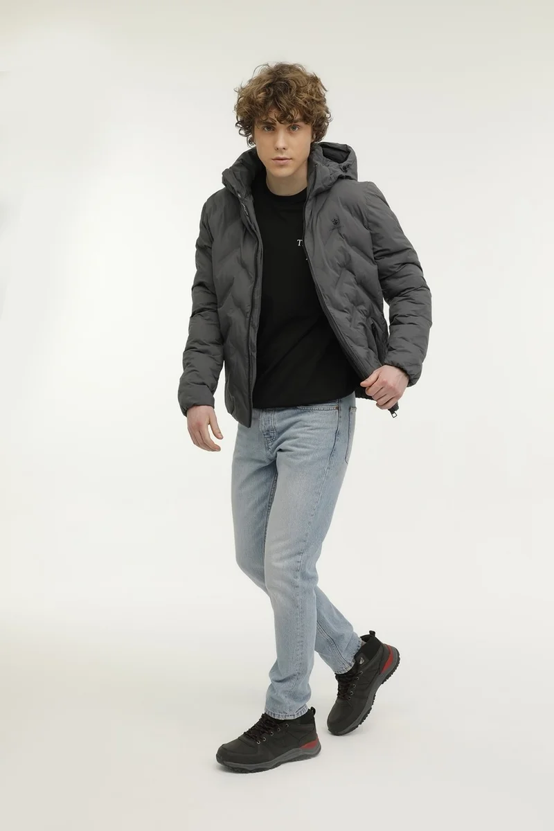 لامبرجاك M-SN17 Henry Coat 2pr Gray Men's Short Coat