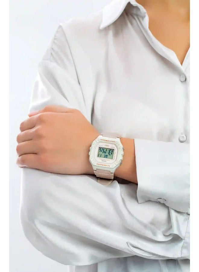 CASIO Resin Digital Wrist Watch W-218HC-4A2VDF - Image 2
