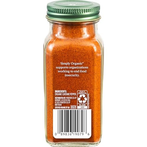 Simply Organic Cayenne Pepper 250 Ounce Pure Organic Cayenne Peppers No GMOs Kosher Certified - Image 5