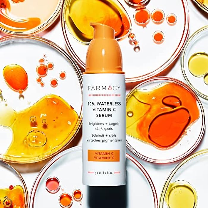 Farmacy 10% Vitamin C Serum for Face - Brightening Vitamin C Face Serum to Firm + Smooth Skin Texture - L Ascorbic Acid + Tangerine Peel Infused Skin Care to Hydrate and Even Skin Tone (30ml) - Image 2