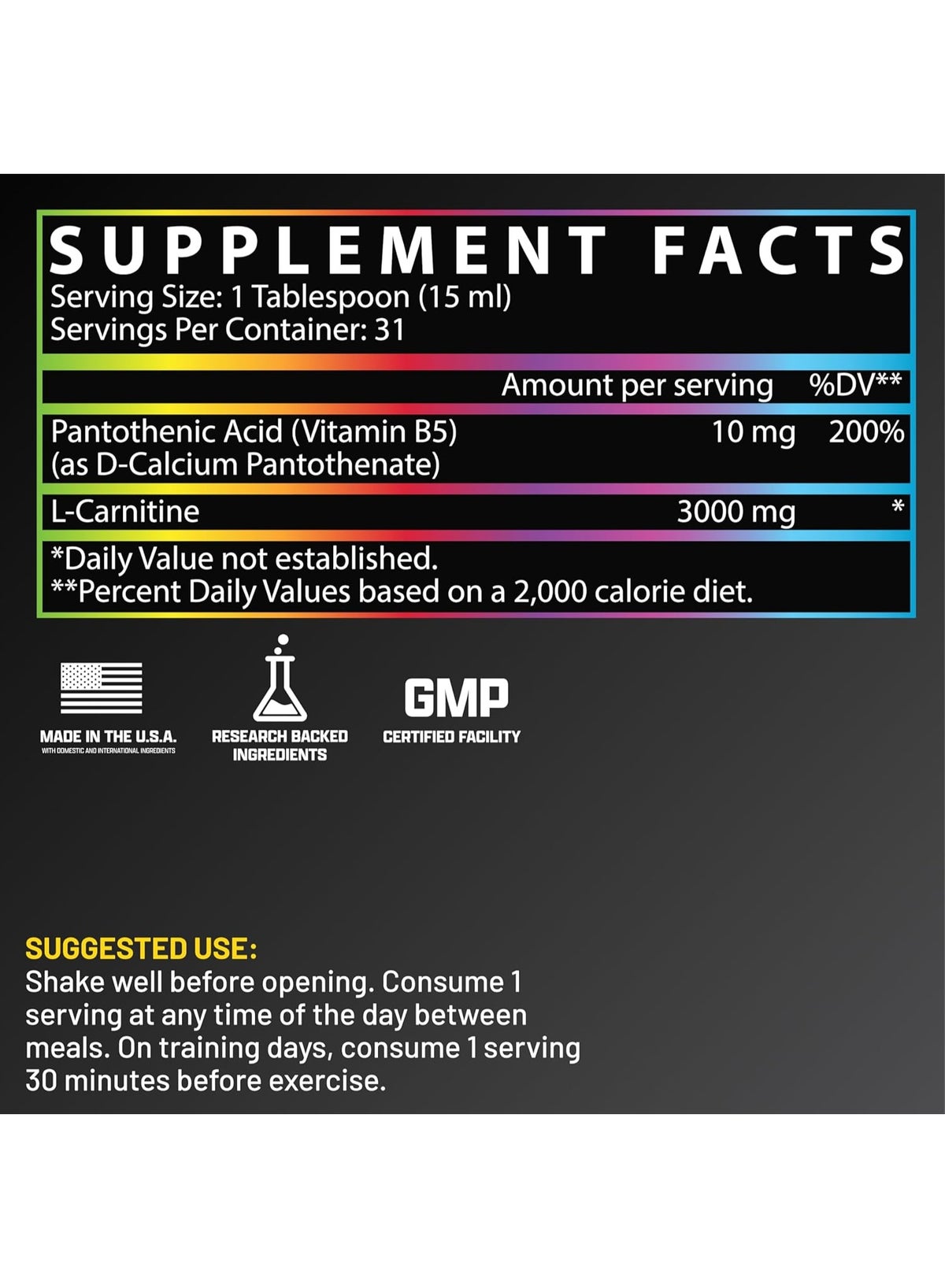 Nutrex Research Maximum Strength Liquid Carnitine 3000 Sour Gummy Worms 465ml