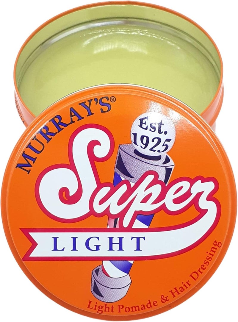 Murray's Super Light Hair Dressing Pomade 85g - Nourishing Hair Pomade for Thin Hair - Image 4