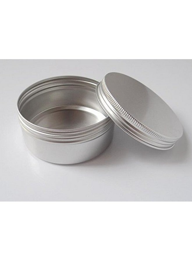 VASANA (24 Pieces) 10G/10Ml Clear Plastic Cosmetic Round Container Jars With Black Lids - Image 5